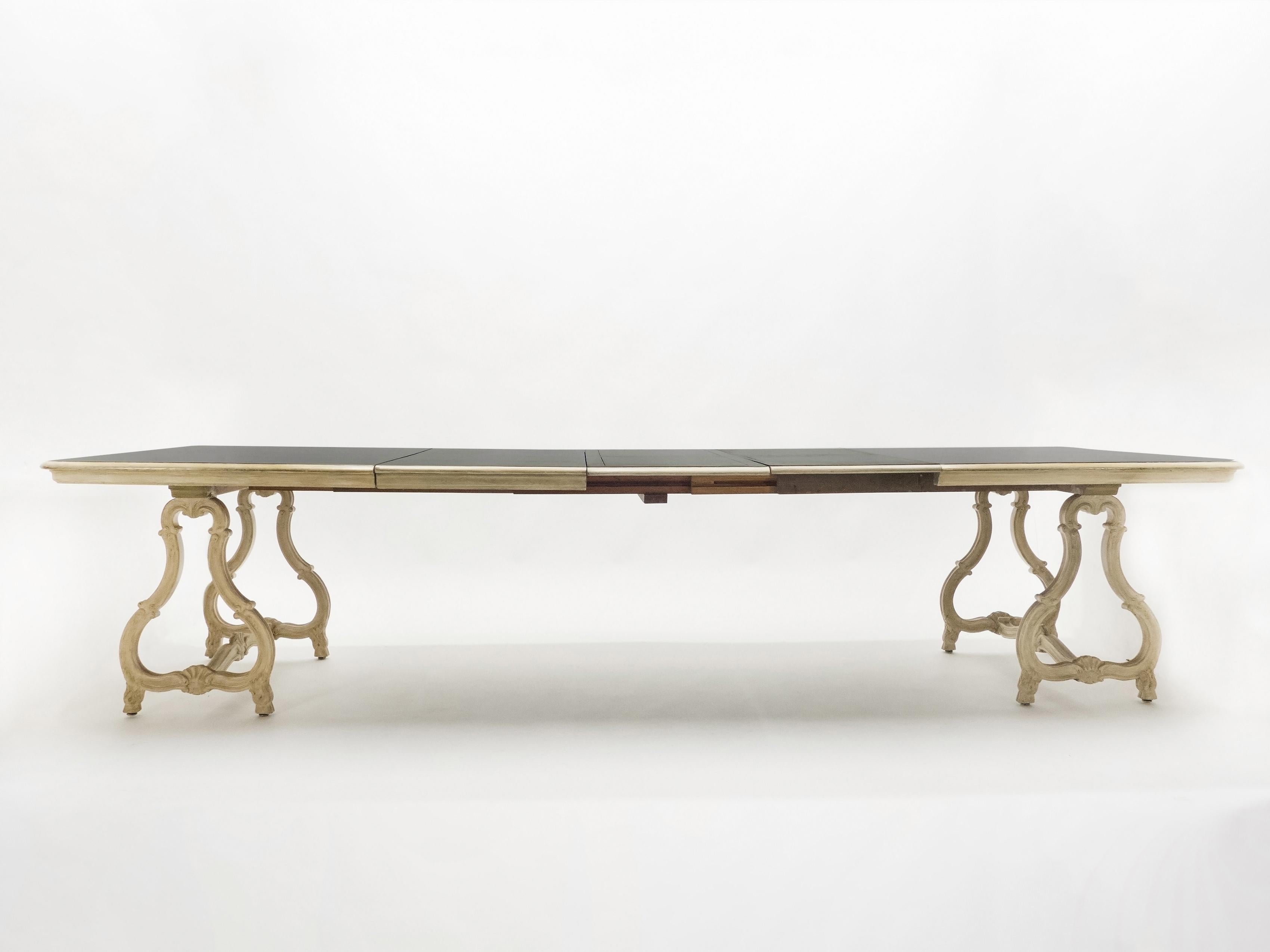 Early 20th Century Stamped Maison Jansen Regence Dining Table 7