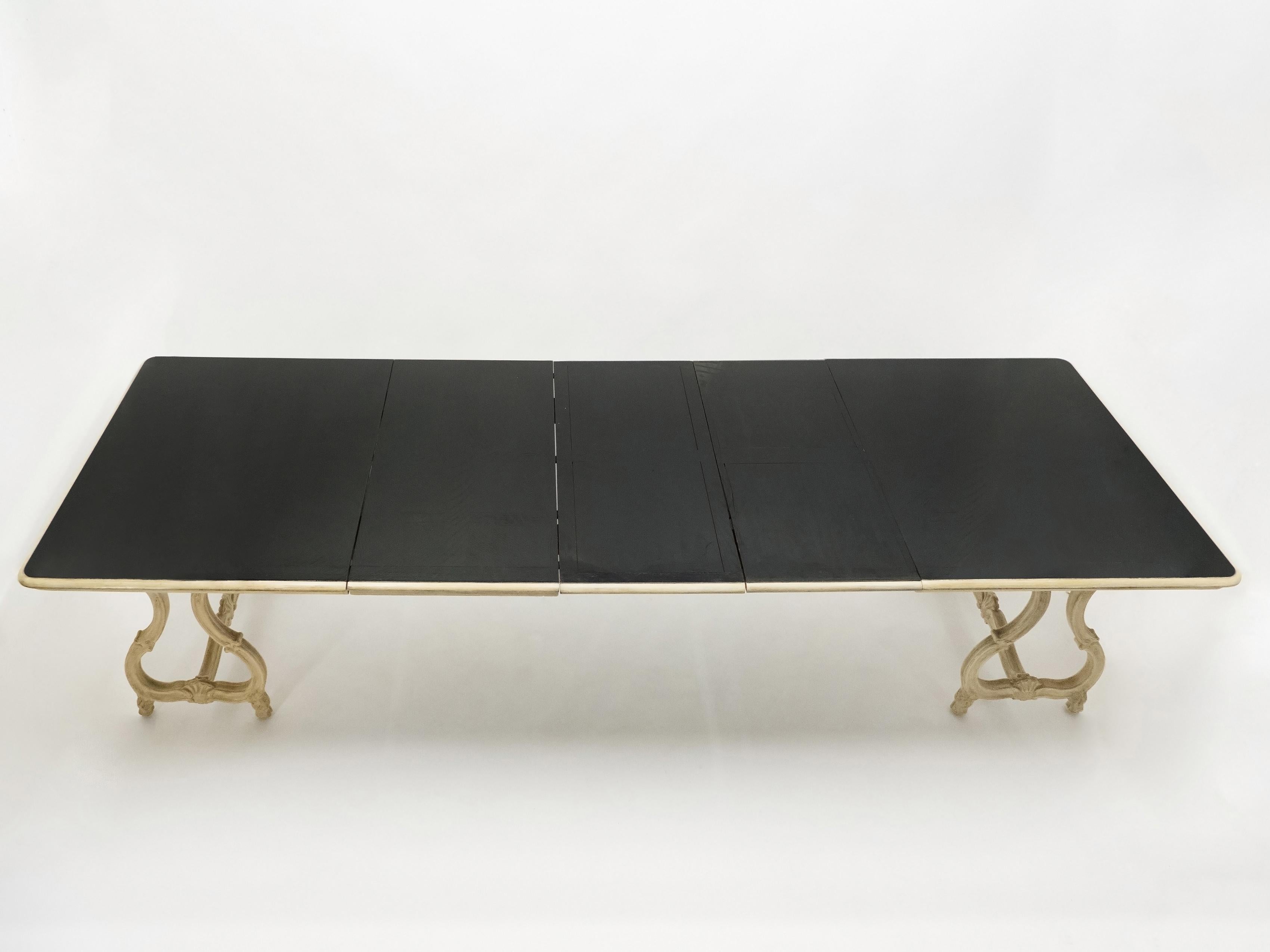 Early 20th Century Stamped Maison Jansen Regence Dining Table 13