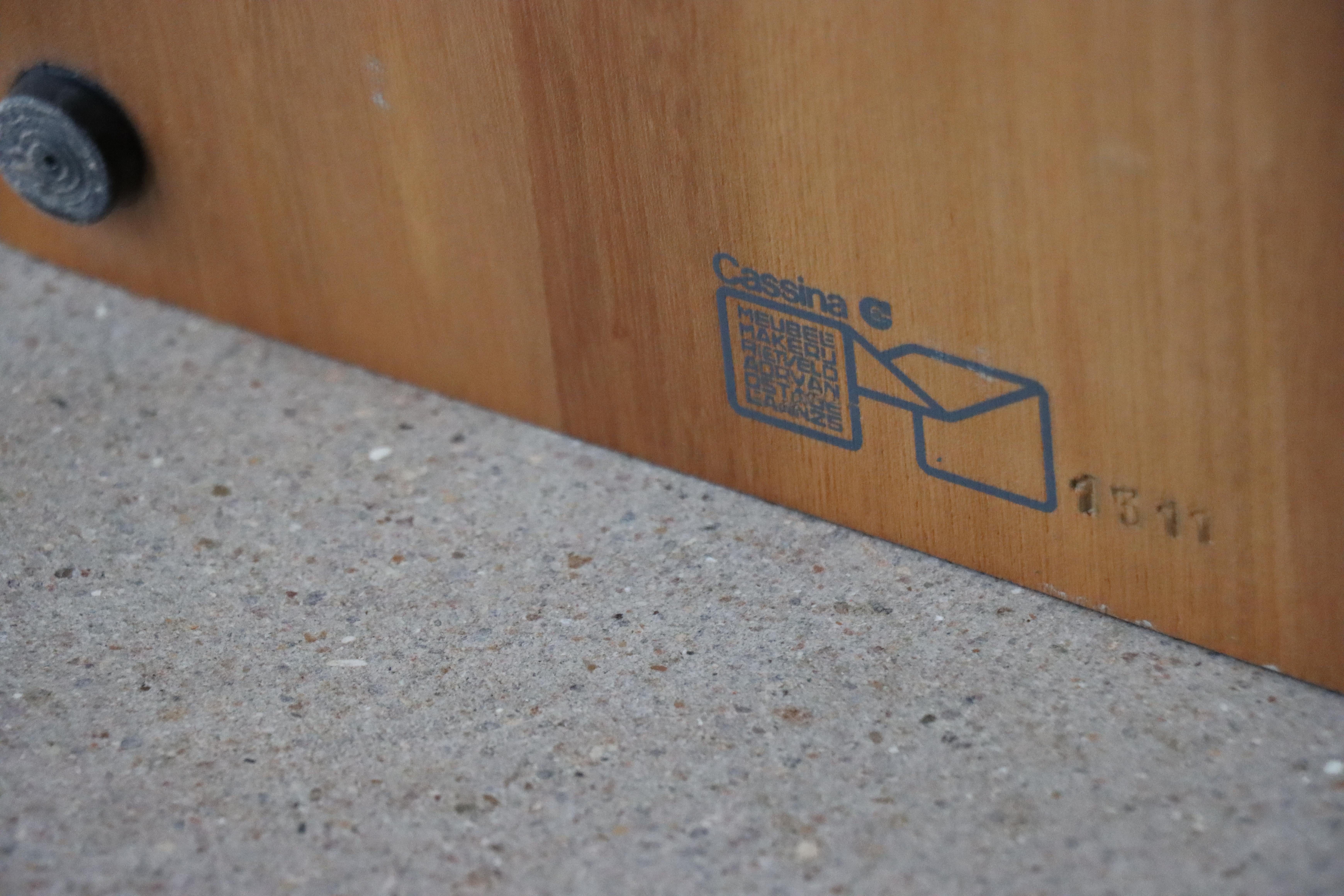 Ancienne chaise Zig Zag Design/One par Gerrit Rietveld, Cassina 1973-1978 en vente 2