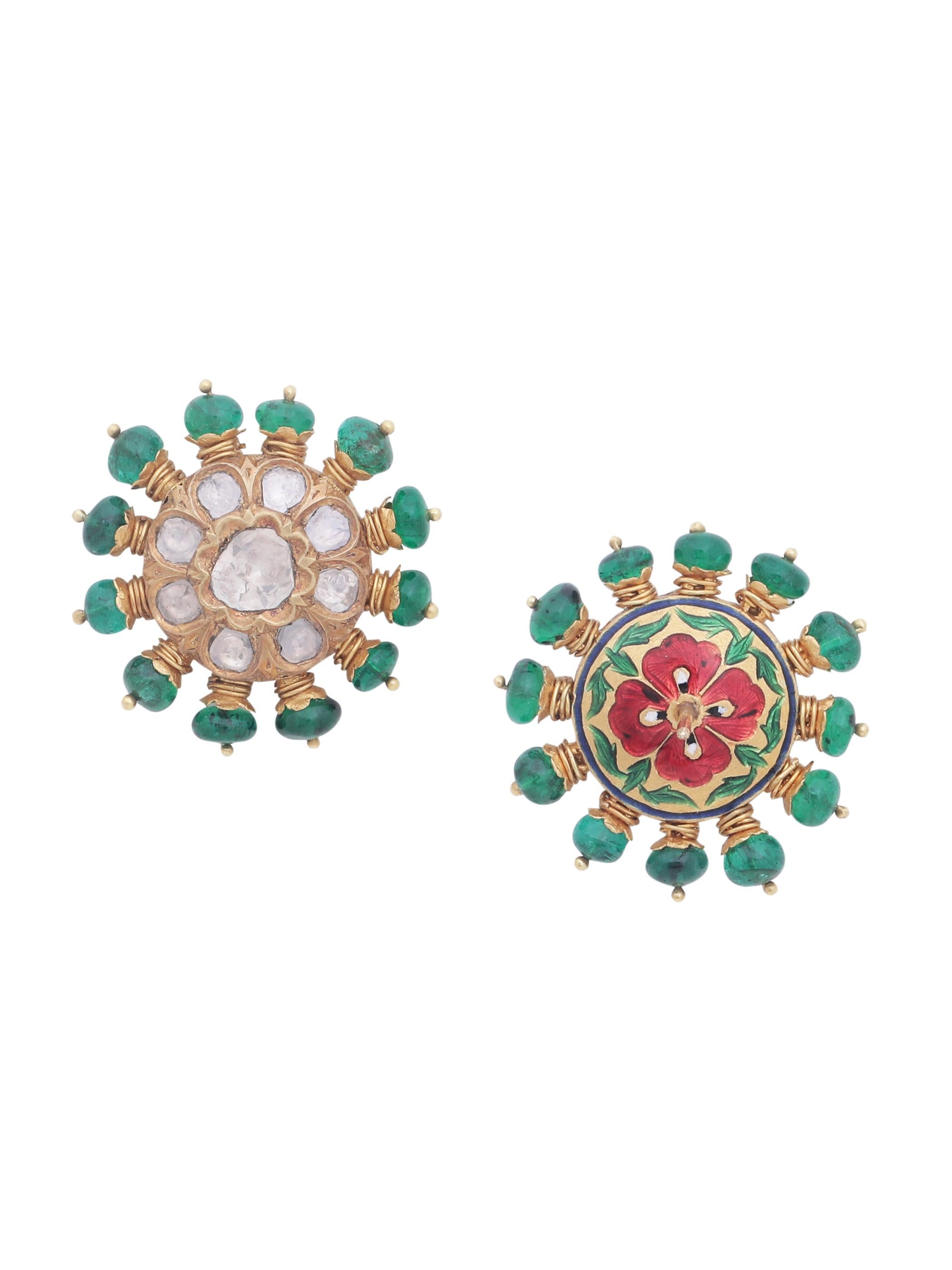 earrings with maati