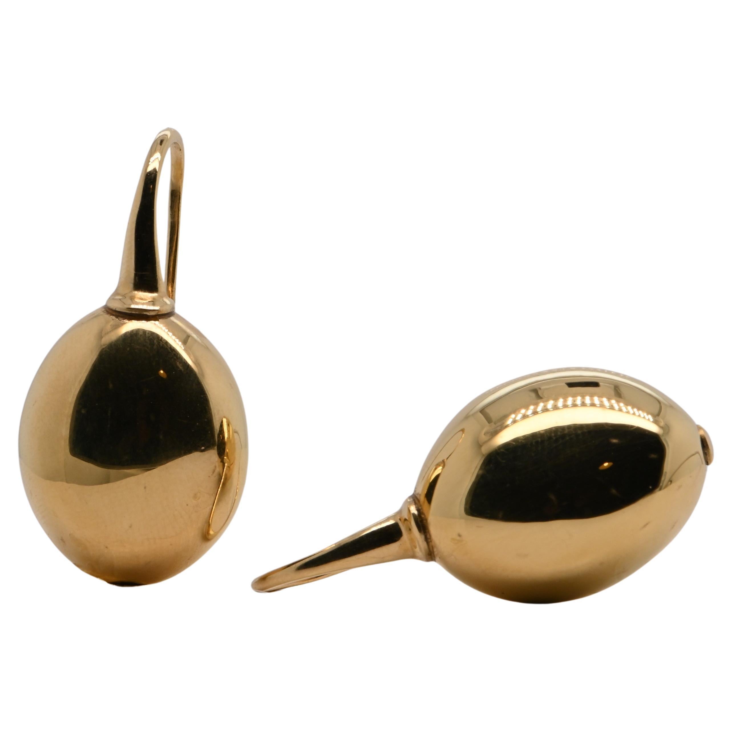Earring Yellow Gold 18 Carat
