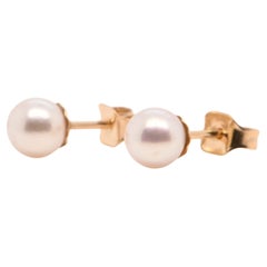 Earrings Akoya Pearls Yellow Gold 18 Carats