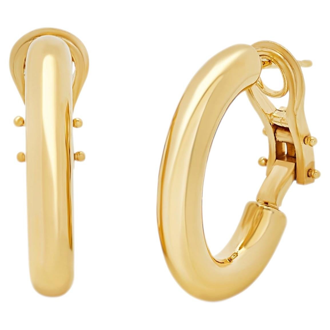 Orecchini in oro giallo 18 carati - Collezione Roberta *