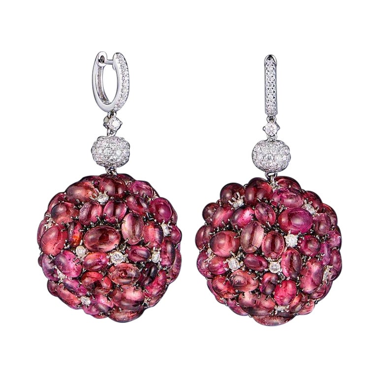 Boucles d'oreilles Jacob & Co. Or blanc 18k en vente