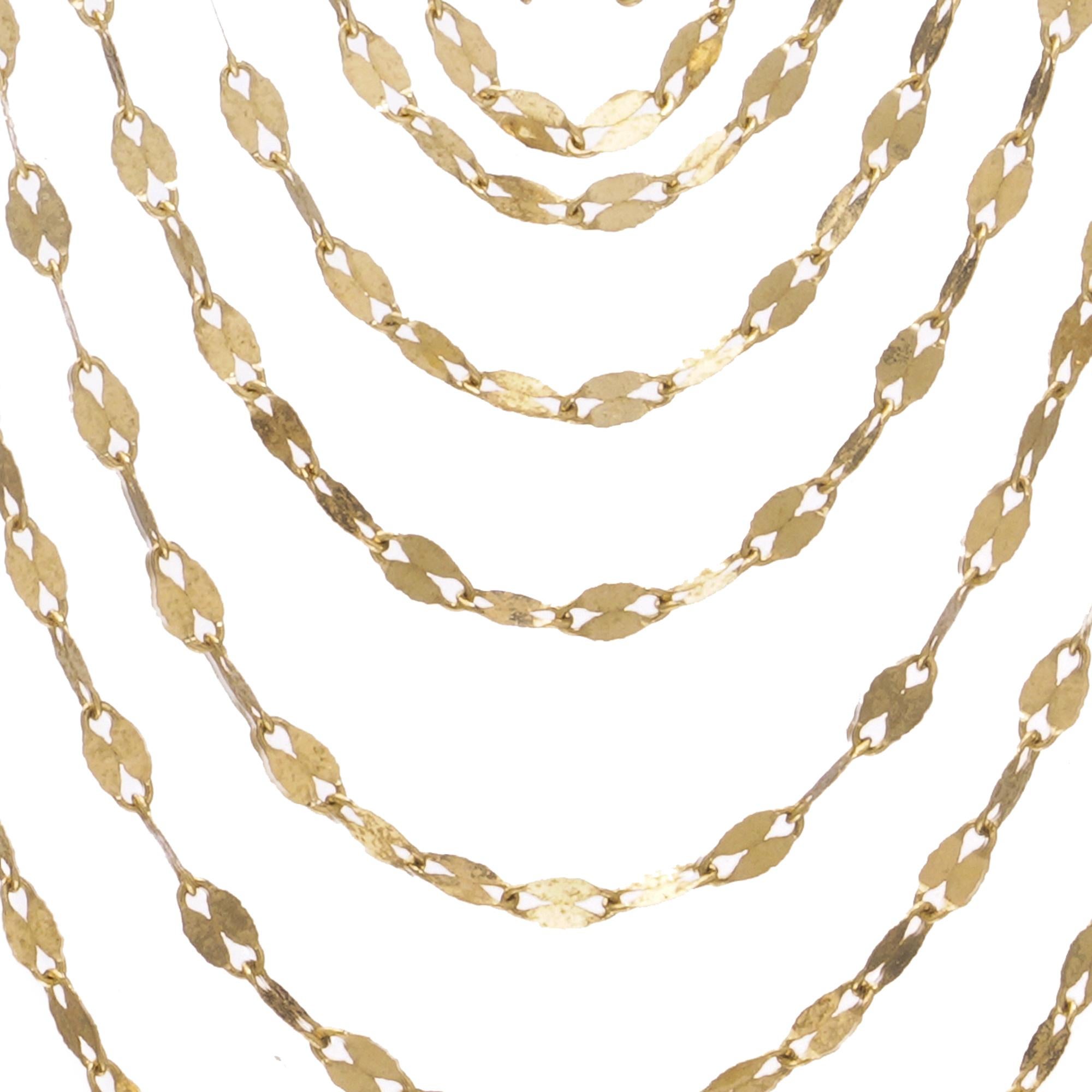 Boucles d'oreilles Lana Jewelry Boucles d'oreilles chandelier en or jaune 14kt en vente 2