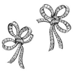 Earrings Sage Fantaisie Diamonds / Black Rhodium / 4.6 Carats, DE/VVS Diamonds