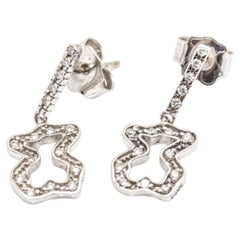Earrings TOUS White Gold and Diamonds
