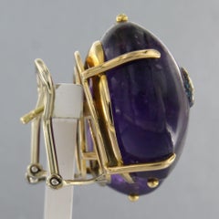 Ohrringe mit Diamanten im Amethyst- und Rosenschliff bis zu 0,30ct aus 18k Gold