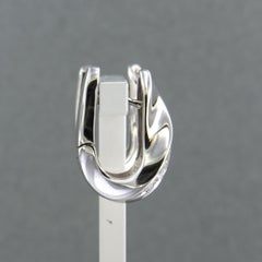 Earrings with brilliant and single cut diamonds up to 0.22ct 18k gold 8.7 grams