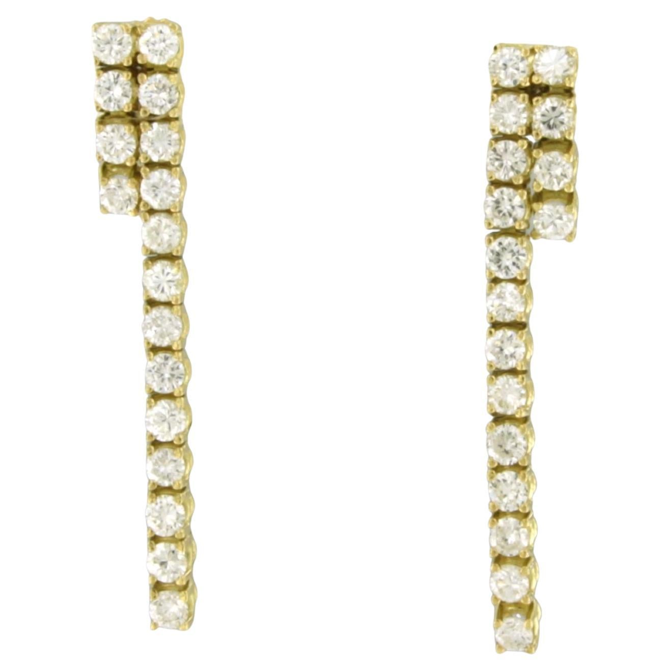 Ohrringe mit Diamanten im Brillantschliff 1,00ct 18k Gold