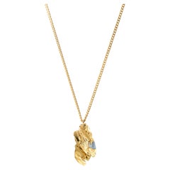 Earth 4 Hand-Sculpted Necklace in Silver Plate
Crystal by Marion Fillancq