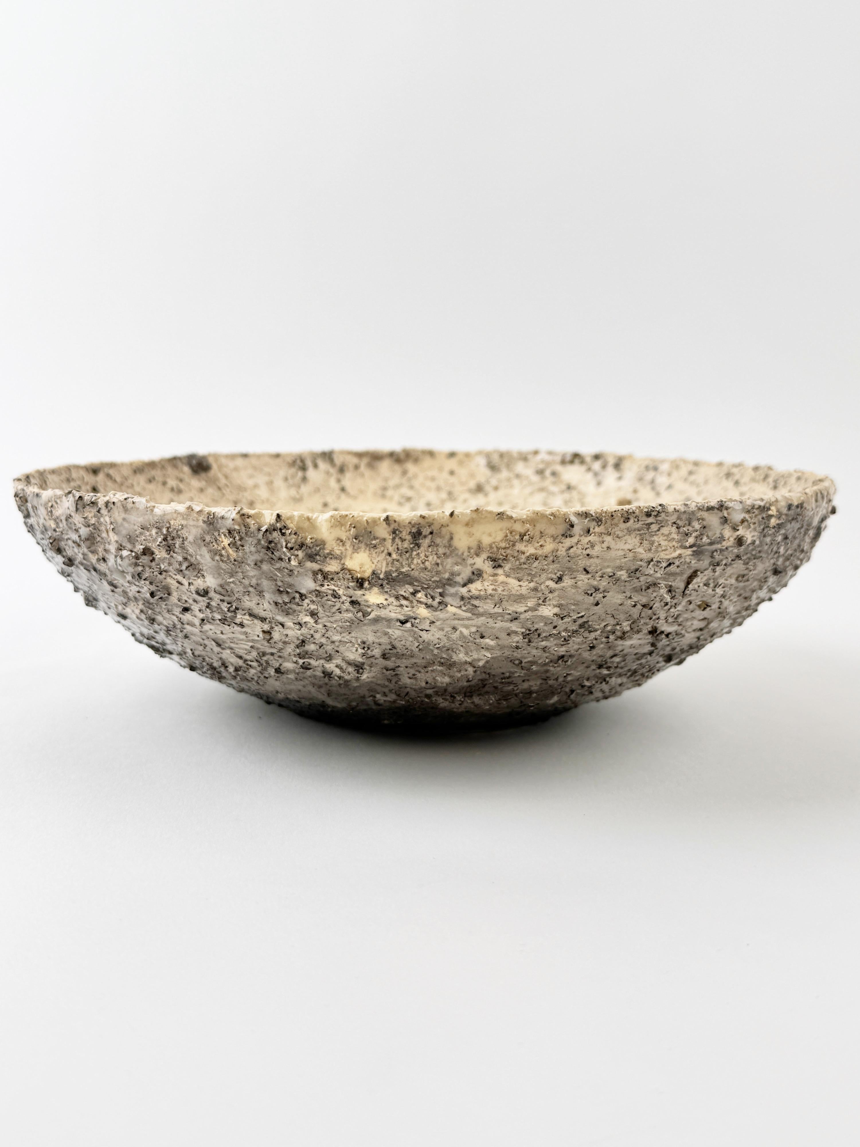 Stoneware Ceramic Sculpture  Digitally Certified, Sustainable Functional Art Object For Sale