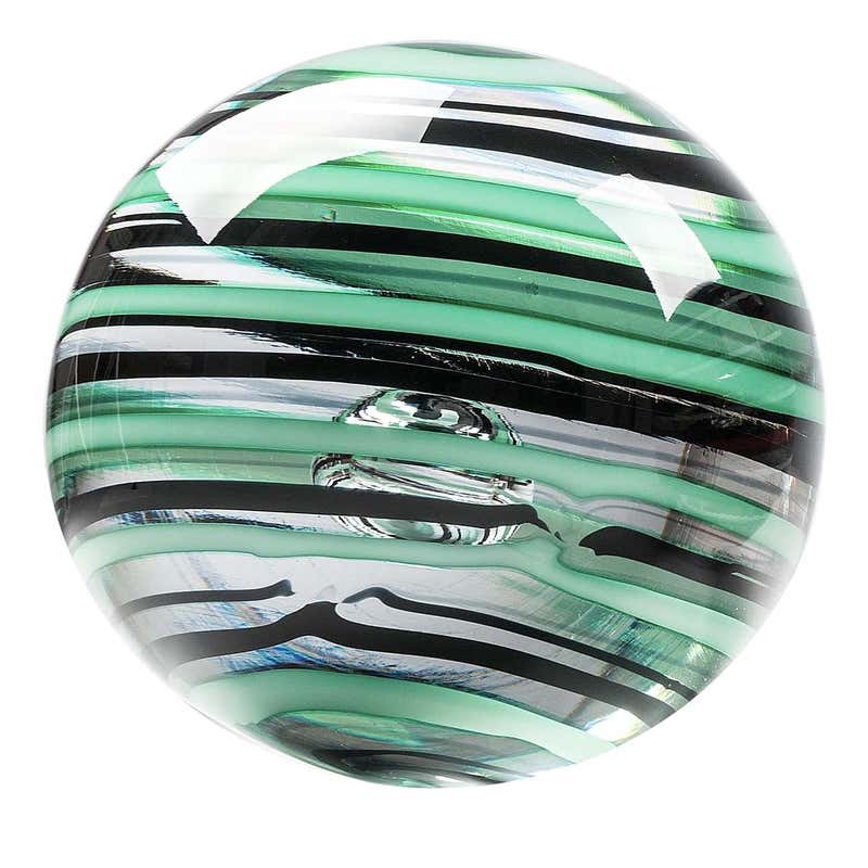 Neptune Glass Sphere by Vittore Frattini For Sale at 1stDibs