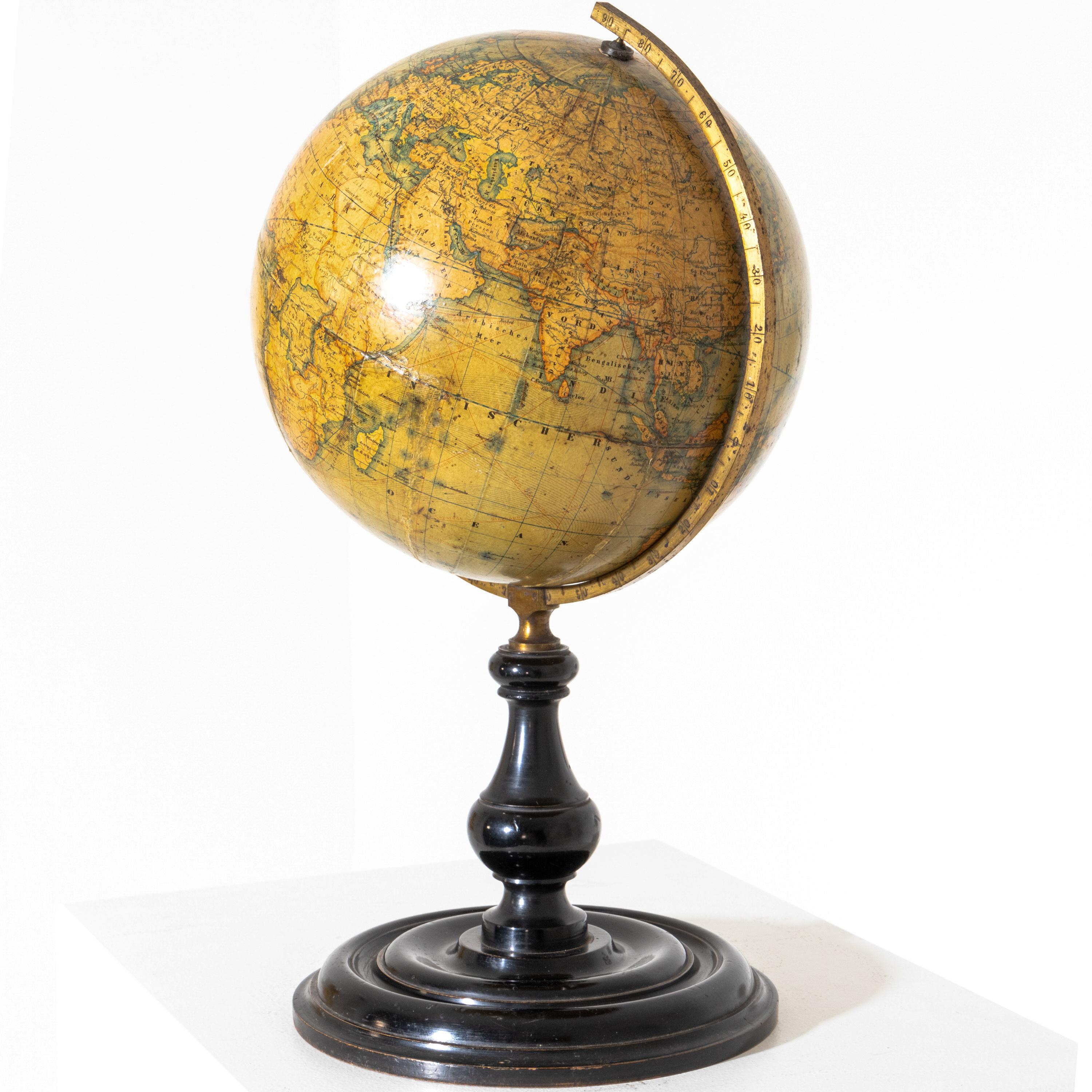 Earth Globe, Kiepert, Berlin, Late 19th Century 2