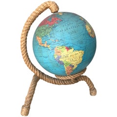 Earth Globe Nightlight by Adrien Audoux 
Frida Minet, 1950s