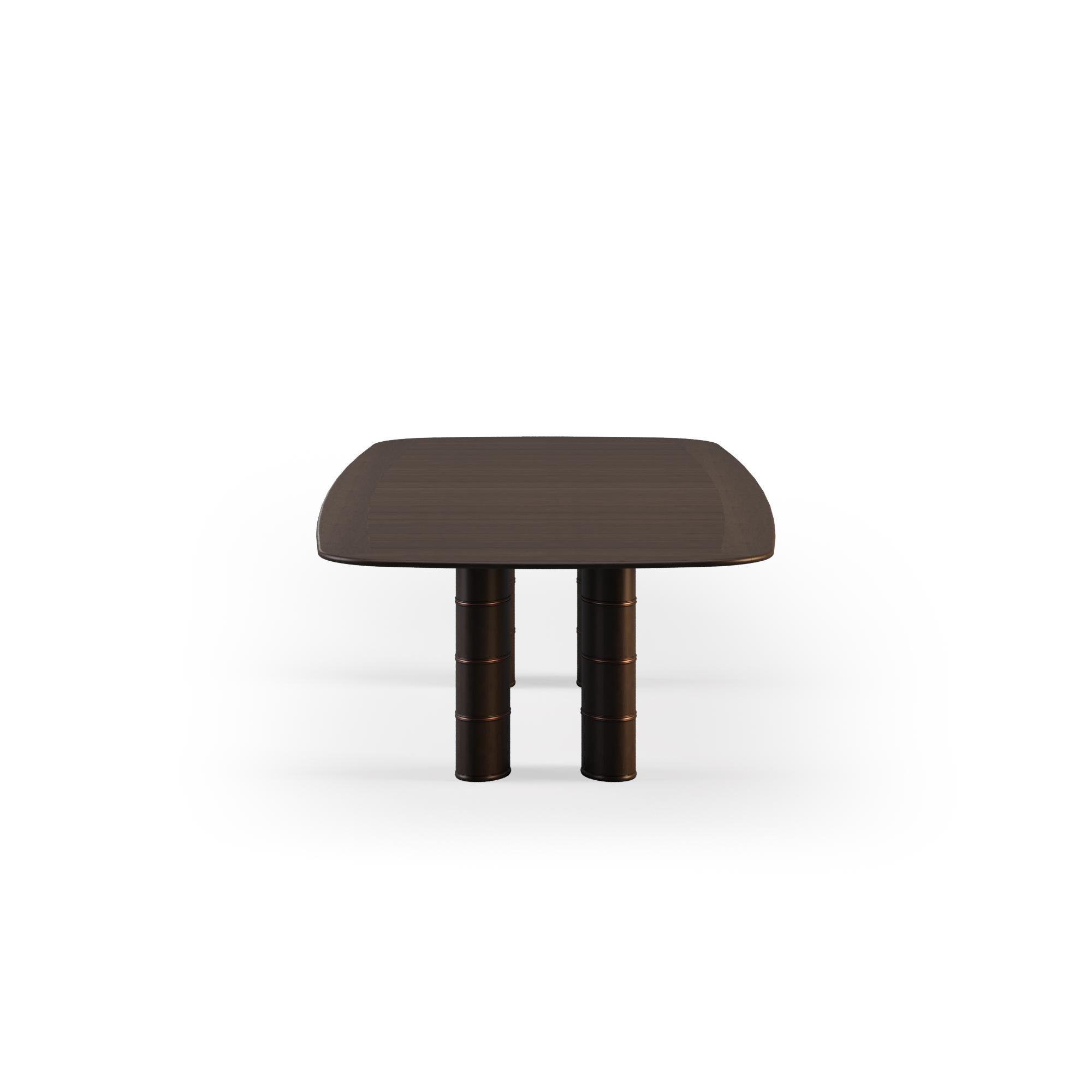 Fait main Table de salle à manger inspirée de la terre en vente