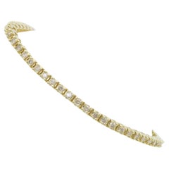 Erde abgebauter Diamant Tennis-Armband