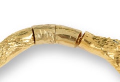 Earth Necklace in 18K Gold-Plated Bronze & Cut Mirror by Marion Fillancq