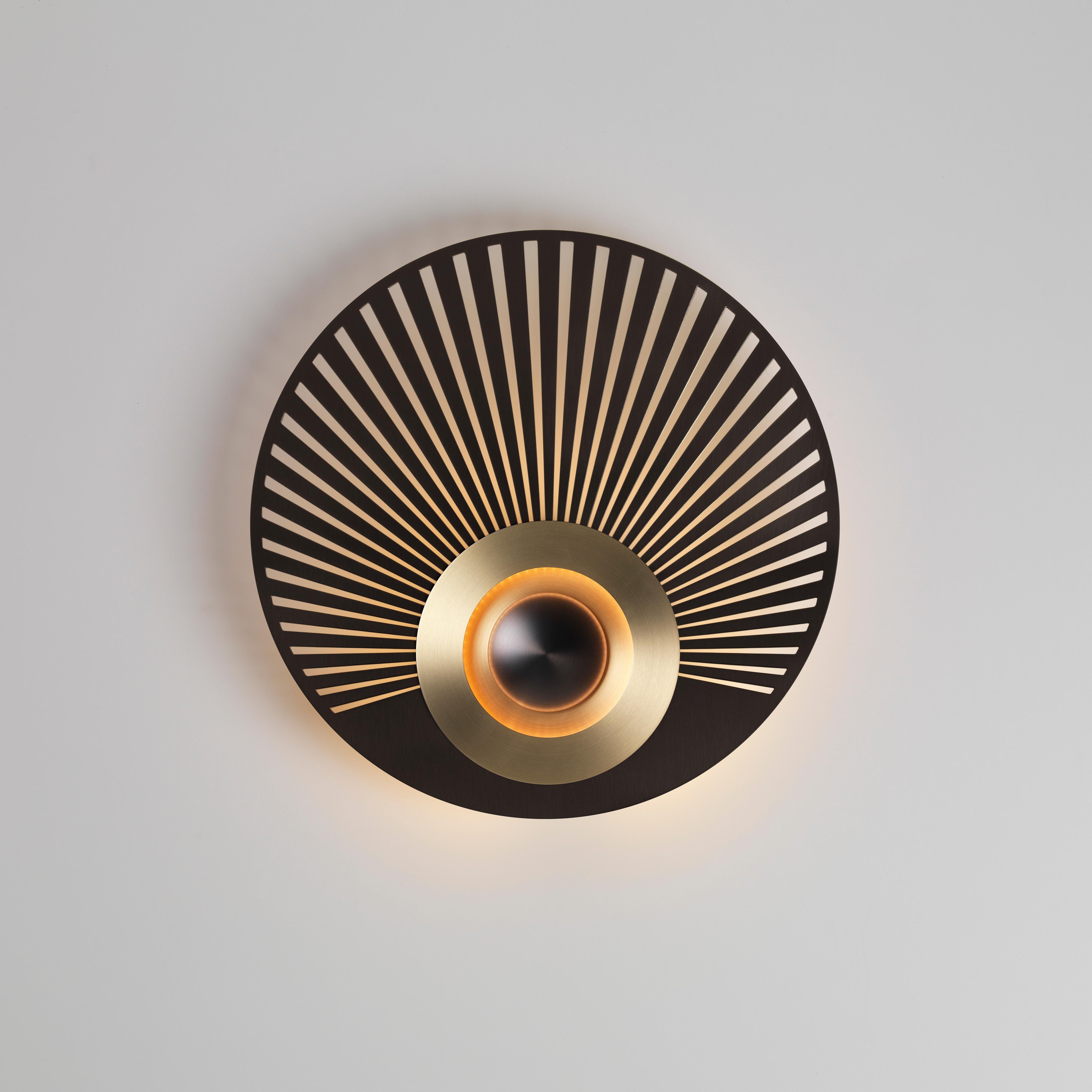 Post-Modern Earth Radian Wall Light by Emilie Cathelineau For Sale
