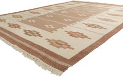 Alfombra Röllakan Escandinava Sueca Vintage Erik Lundberg Skogsstjärnan Tono Tierra