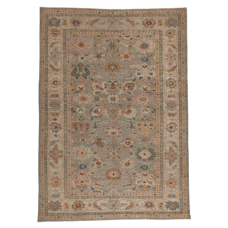 Modern Silk Indian Rug, Neoclassic Style Meets Luxe Contemporary ...