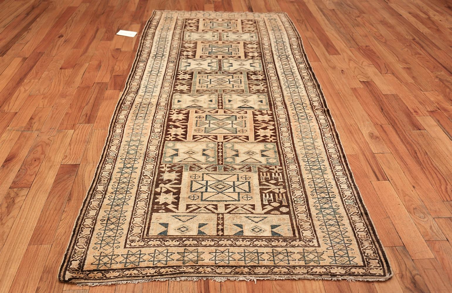 Nazmiyal Collection Antique Persian Malayer Runner. 3' 9