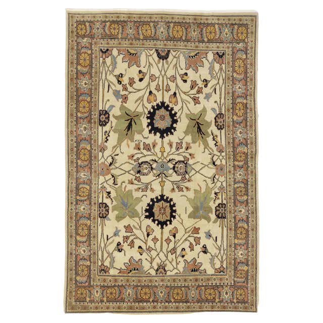 New Contemporary Earth-Tone Gabbeh Rug For Sale at 1stDibs