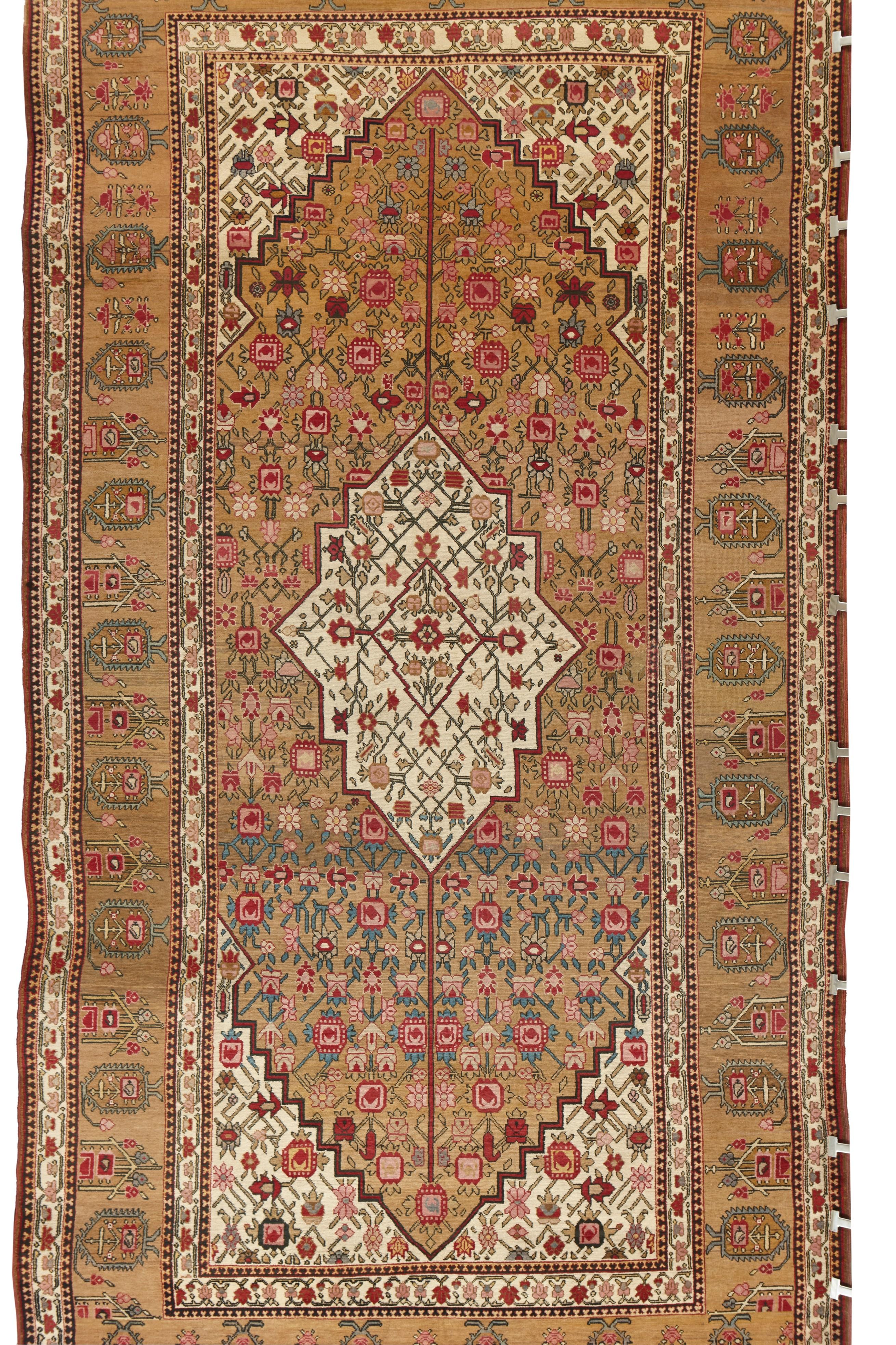 Relying on ancient tribal motifs, geometric designs, and playful abstractions, Caucasian rugs are woven in tribal settings by either village or nomadic folk.

Caucasian rugs are woven in Georgia, Armenia, Azerbaijan, and Southwest Russia by a