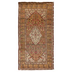 Earth-toned Antique Karabagh Carpet