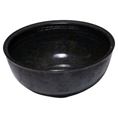 Earthenware Bowl with Pierced Base, François Jarlov, 1990s
