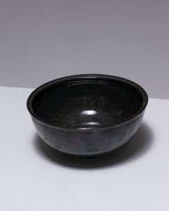 Earthenware Bowl with Pierced Base, François Jarlov, 1990s