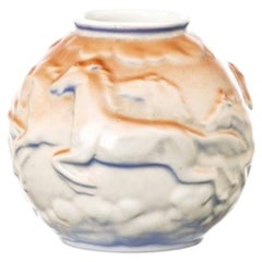 Ceramica - Brocca a forma di bulbo