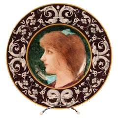 Antique Earthenware Dish By Théodore Deck