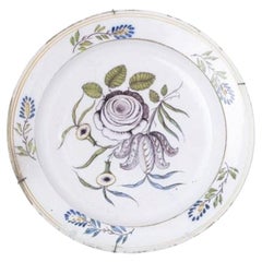 Earthenware - Earthenware plate - 19th century