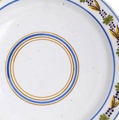 Earthenware - Earthenware plate from Estremoz - 19th century