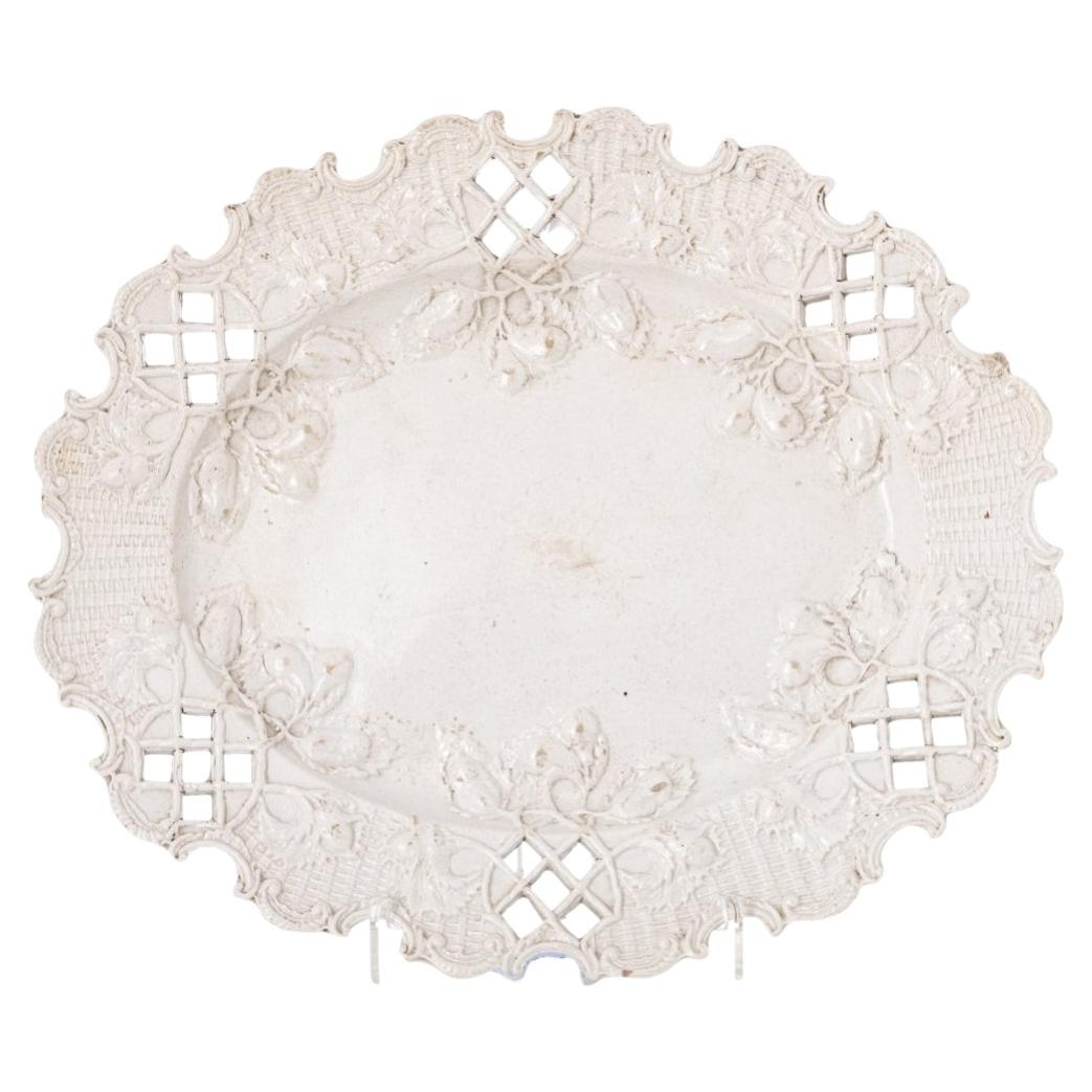 Earthenware - Earthenware serving dish - 18th century