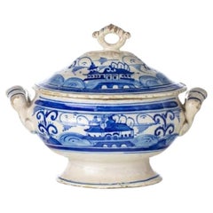 Earthenware - Earthenware tureen - 19th century