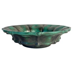 Fruttiera in terracotta di Edvin Ollers per S:t Eriks, anni '20 - Swedish Grace
