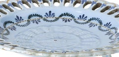Earthenware - Fruit bowl in Rocha Soares earthenware - 19th century