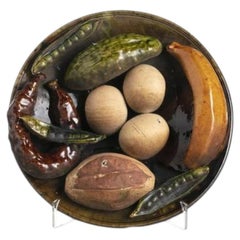 Earthenware - Hanging plate in earthenware from Caldas da Rainha