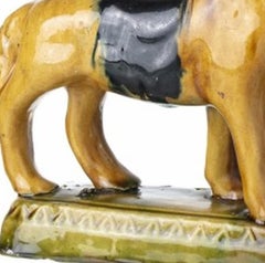 Earthenware - 'Horse' toothpick holder - 19th century