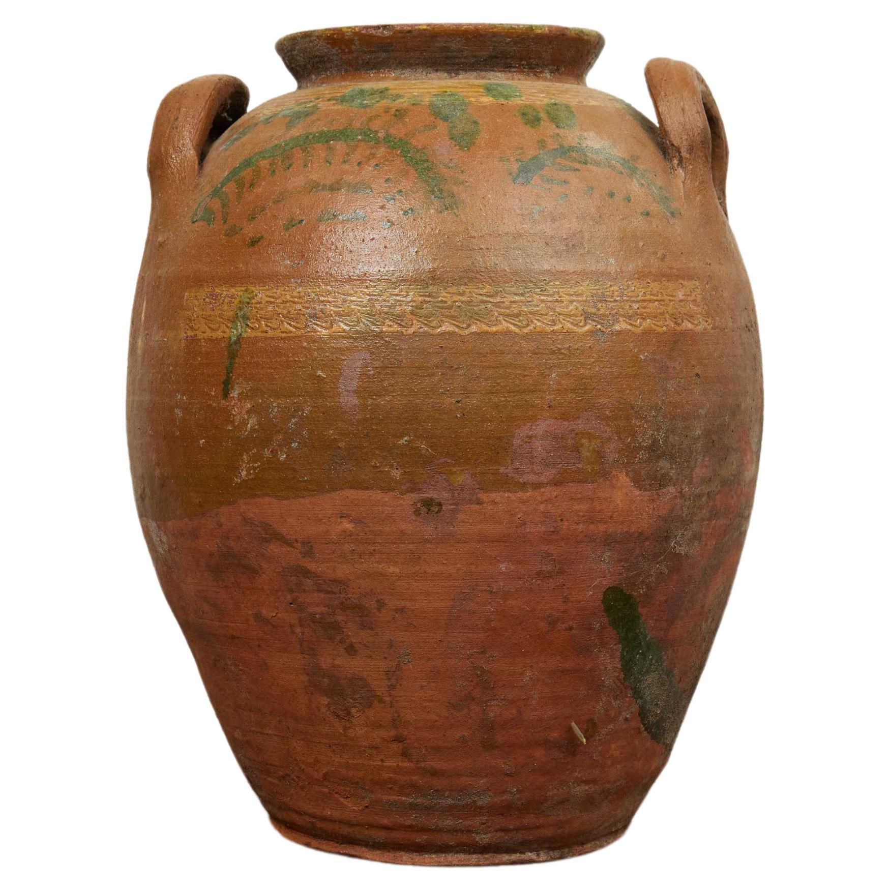 Earthenware Hungarian Pottery, circa 1900s For Sale