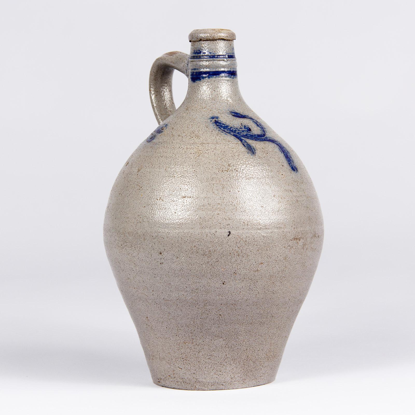 Earthenware Jar from Alsace Region, France, 1920s 4