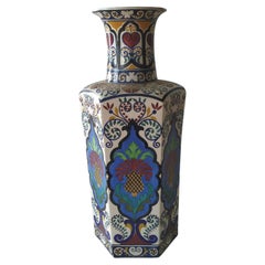 Earthenware - Large earthenware vase
