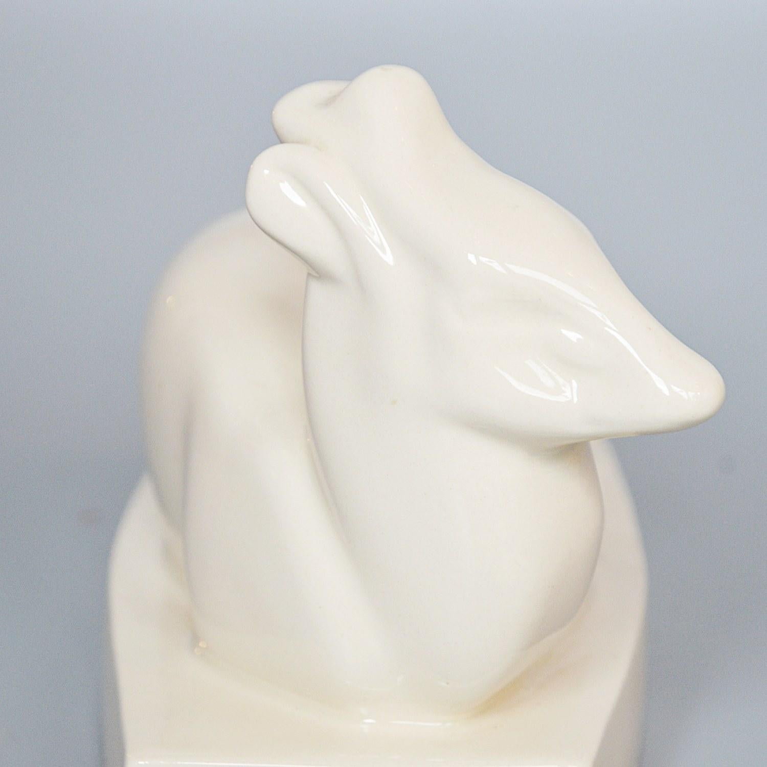 English Earthenware Model of a Duiker by John Skeaping for Wedgwood, circa 1960 For Sale