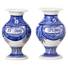 Terracotta - Coppia di vasi in terracotta - XIX secolo