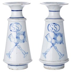 Terracotta - Coppia di vasi in terracotta - XIX secolo