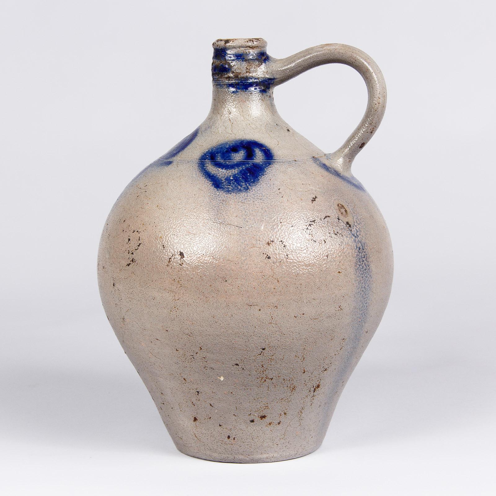 Earthenware Pitcher from Alsace Region, France, 1920s 2