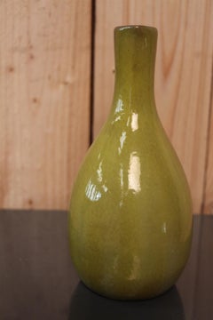 Earthenware Pitcher Signed De Ruelland