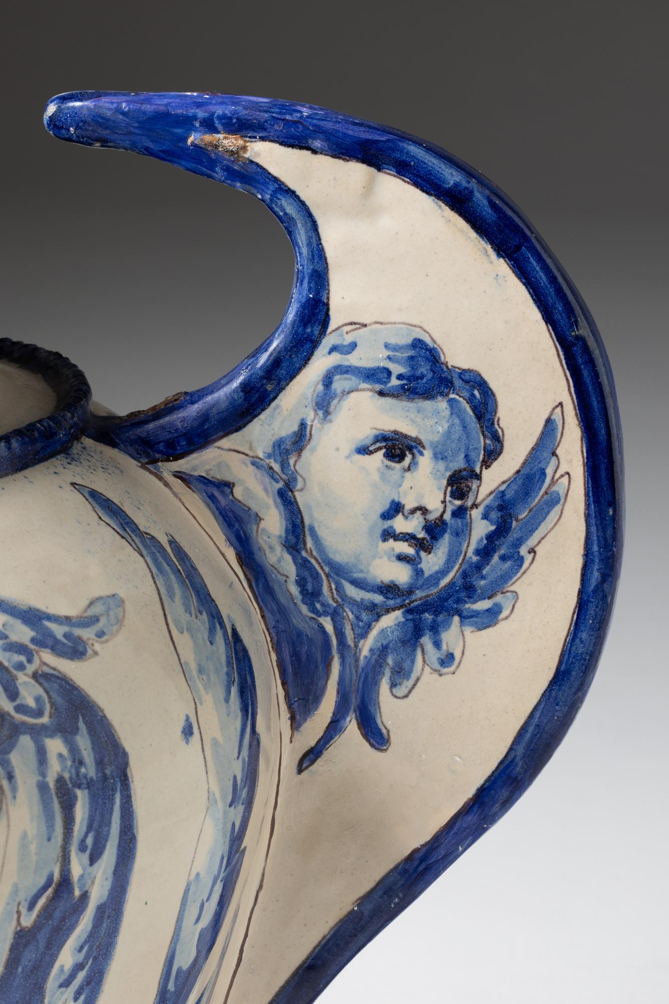 Cotto Vaso in terracotta, Talavera de la Reina. Spagna, XIX secolo in vendita